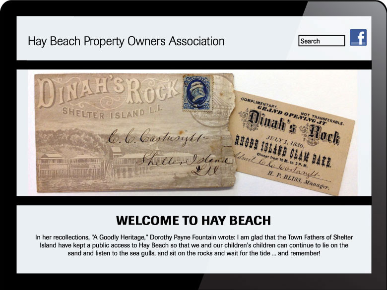 Hay Beach Property Owners Association website
